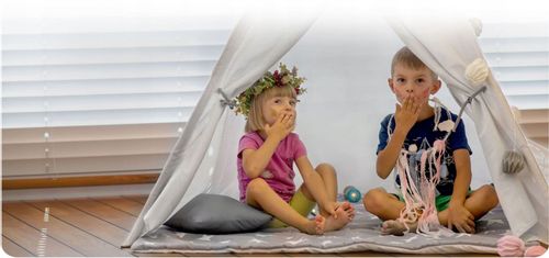 namiot tipi bawełniany Zygzak MAŁPISZON na Arena.pl