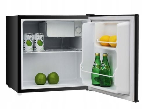 MINI LODÓWKA MAŁA PODBLATOWA zamrażarka CHŁODZIARKA SREBRNA hotelowa na Arena.pl