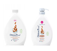 Dermomed Zestaw - Mydło W Płynie + Żel Pod Prysznic Migdał 1000 Ml
