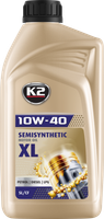 K2 TEXAR 10W-40 XL Półsyntetyczny Olej Silnikowy 1L