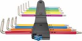 zestaw kluczy trzpieniowych torx 3967/9 tx sxl multicolour - w05022689001