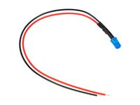 DIODA LED 5 mm niebieski 12V z przewodem 20cm