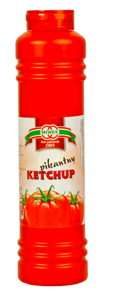 MIWEX KETCHUP PIKANTNY 1000G zdjęcie 1