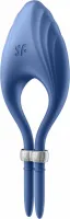 satisfyer duelist - pierścień silikonowy regulowany, wibracyjny ipx7