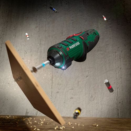 PARKSIDE PSSA 4 B2 Wkrętarka 4V obrotowa rękojeść 10Nm 26 bitów ZESTAW 30w1 na Arena.pl