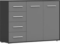 Komoda FRIDA 01 135 duża pojemna szuflady półki stylowa CZSZ PRODUCENT