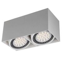 Spot LAMPA sufitowa BOX ACGU10-116 Zumaline prostokątny downlight biały