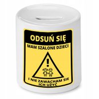 Skarbonka Dla Mamy Matki Mam Szalone Dzieci Z Nadrukiem Ze Zdjęciem