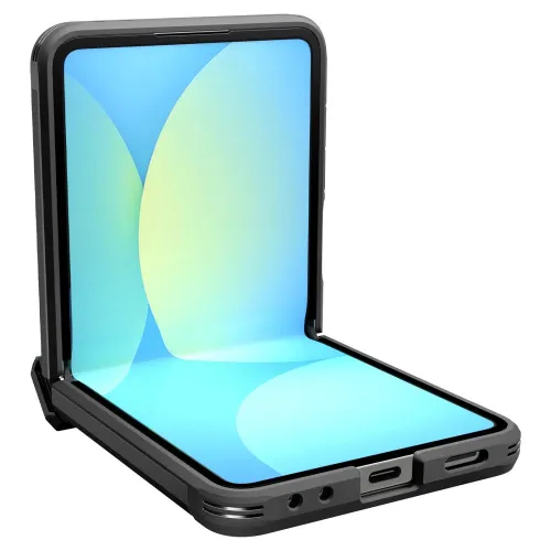 Etui Spigen Tough Armor Pro Mag MagSafe na Samsung Galaxy Z Flip 7 - czarne na Arena.pl