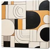Obraz 90x90cm Kolaż Kontrastów