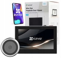 Wizjer elektroniczny EZVIZ FullHD 4,3" srebrny WiFi 35-105 mm