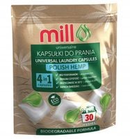 Kapsułki do prania ECOMILL Konopie Polskie Uniwersalne 2w1 30 szt