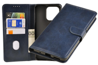 Etui portfel Wallet do Motorola Moto G05 / E15 granatowy
