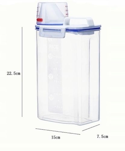 POJEMNIK PUDEŁKO na KARMĘ z MIARKĄ dla PSA KOTA 2L na Arena.pl