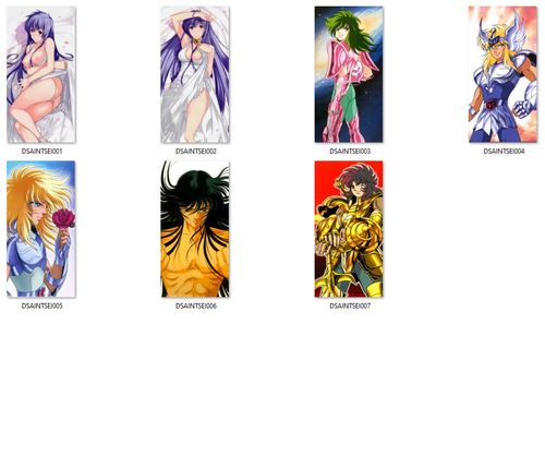 Dakimakura Saint Seiya DO WYBORU duża na Arena.pl