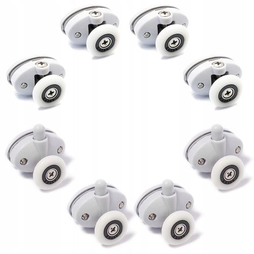 Komplet 8 rolek do kabiny prysznicowej AQUAFORM 23 mm na Arena.pl