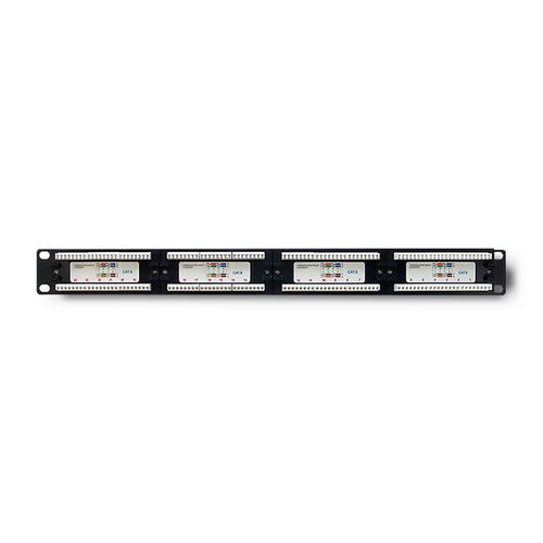 Qoltec Patch panel 24 porty | kat.6 UTP | Czarny na Arena.pl