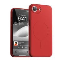 etui mercury semi-silicone magsafe do    iphone 16e czerwony