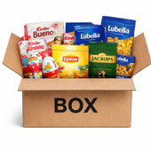 Paczka niespodzianka BOX z słodyczami +10% wiecej produktów