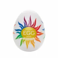 tenga egg shiny pride edition - elastyczna nakładka intymna, 1 szt.