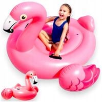 Materac Dmuchany do Pływania Flaming Lekki i Wytrzymały 142x137 INTEX XXL