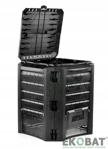 KOMPOSTOWNIK 400L CZARNY POPRAWIONY MODEL na Arena.pl