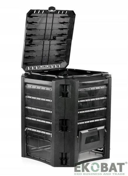 KOMPOSTOWNIK 400L CZARNY POPRAWIONY MODEL zdjęcie 5