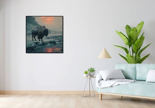 Plakat 80x80cm Żubrowy Monolit na Arena.pl