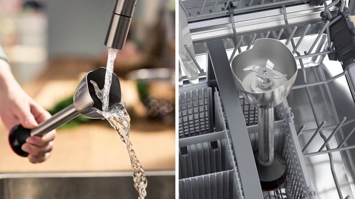 Blender ręczny Bosch MSM4B610 Mocny 1000W Stalowy Nóż QuattroBlade Pojemnik zdjęcie 2