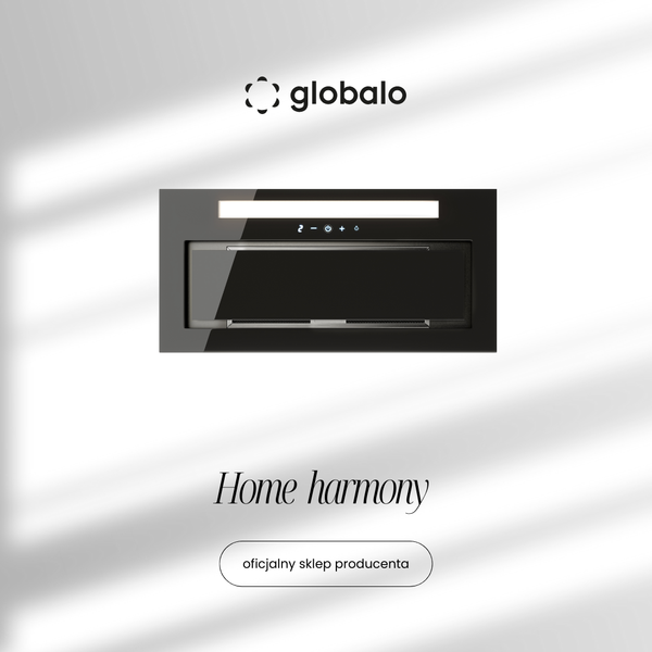 Okap kuchenny GLOBALO Loteo 60.4 Plus Black zdjęcie 1