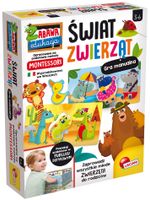 lisciani montessori świat zwierząt 3991