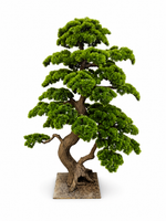Sztuczne drzewko bonsai 180 x 150 cm - nowoczesne buro mieszkanie salon