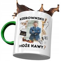 Kubek Zielony Sławomir Mentzen Xd Na Prezent Z Nadrukiem Ze Zdjęciem