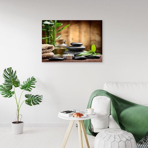 Obraz na płótnie – Canvas, Kompozycja Zen 90x60 na Arena.pl