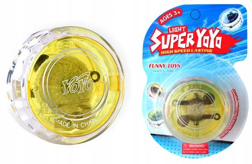 JOJO GRA ZRĘCZNOŚCIOWA YOYO ZABAWKA ŚWIECĄCE 4 szt JO-JO NA POCZĄTEK na Arena.pl