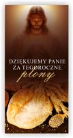 Baner religijny 300x150 różne wzory Dożynkowy - Zbiór Plonów i Tradycji