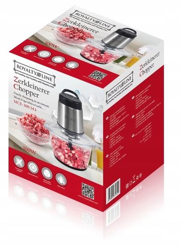 ROZDRABNIACZ DO ŻYWNOŚCI 2 PRĘDKOŚCI 1.8L SIEKACZ DO OWOCÓW WARZYW na Arena.pl