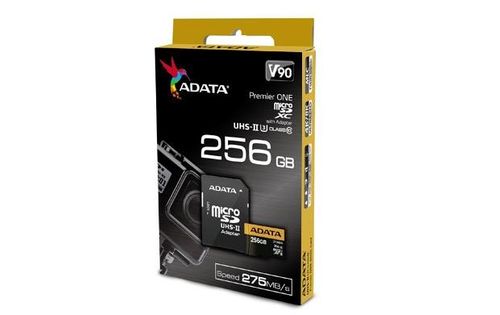 Adata microSDXC 256GB Class 10 read/write 275/155MBps na Arena.pl