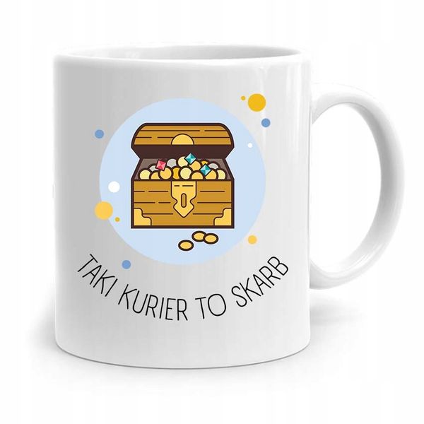 Kubek Prezent Dla Kuriera Taki Kurier To Skarb Z Nadrukiem Ze Zdjęciem zdjęcie 1
