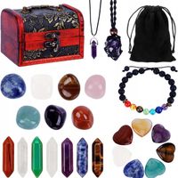 KALENDARZ ADWENTOWY Z KRYSZTAŁAMI KAMIENIAMI DLA DZIECKA NA PREZENT 24szt