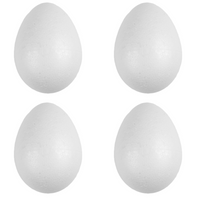 JAJKA JAJKO STYROPIANOWE JAJA 4 SZT. 8 CM WIELKANOC DO Decoupage STROI