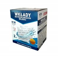2 x Mocny wkład do pochłaniacza wilgoci K&M AK101.2 - 10 sztuk 280g