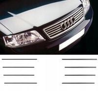 AUDI A6 C5 - LISTWY CHROMOWANE Tuning GRILL CHROM