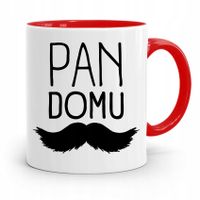 Kubek Czerwony Prezent Dla Chłopaka Pan Domu Z Nadrukiem Ze Zdjęciem