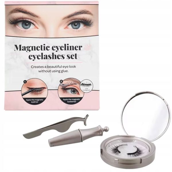 Magnetyczne rzęsy z eyelinerem zdjęcie 2