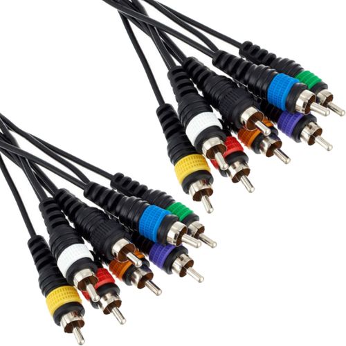 Kabel wieloparowy multicore audio sygnałowy 8x RCA Cinch 5 m the sssnake na Arena.pl