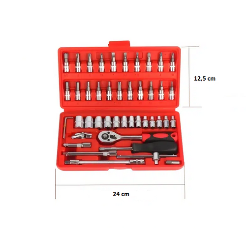 Zestaw narzędzi 46 elementów na Arena.pl