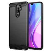 Wytrzymałe etui Back Case Carbon do Xiaomi Redmi 9 czarny
