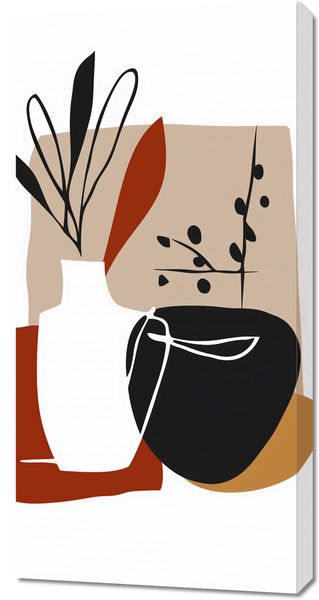 Obraz 50x100cm Naturalne Przemyślenie zdjęcie 1