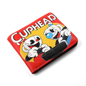 Mugman | 13 cm | Eko-Skóra | Portfel | Cuphead